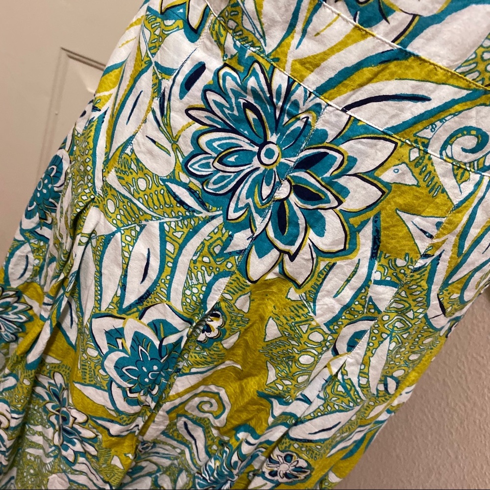 Per Una Floral Spaghetti Straps Lace Hem Dress - Picture 6 of 8
